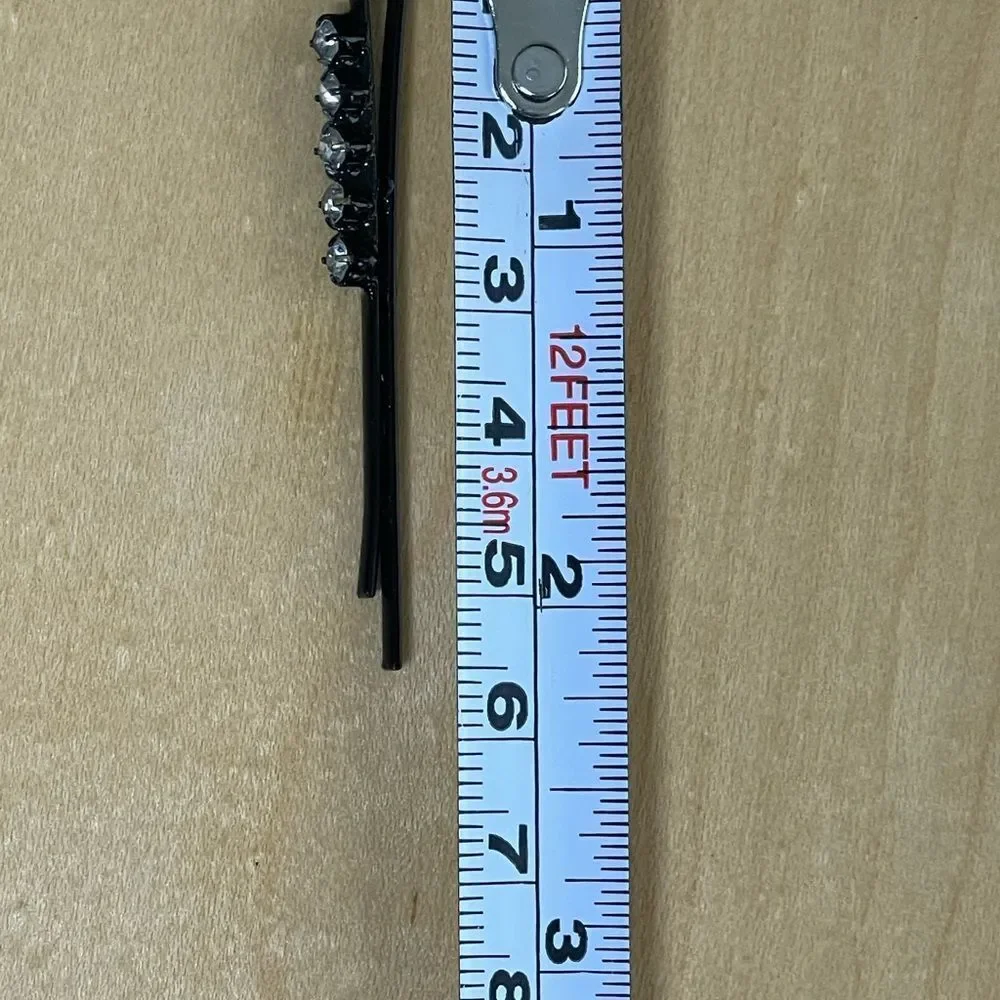 Vintage 90’s rhinestone hair clip and pin - Picture 8 of 10